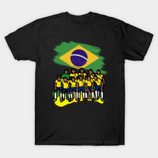 Brazil football team T-Shirt